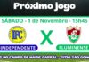 Independente e Fluminense farão neste sábado um grande clássico do futebol santerezinhense