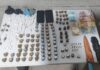 Polícia Militar apreende drogas, munições e materiais utilizados no tráfico, em Desterro