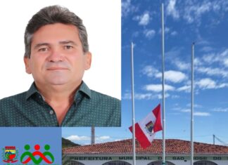 Prefeita Constitucional de São José do Bonfim Rosalba Mota se junta a população Bonfinense e lamentam o falecimento do Ex-prefeito Vavá Marques