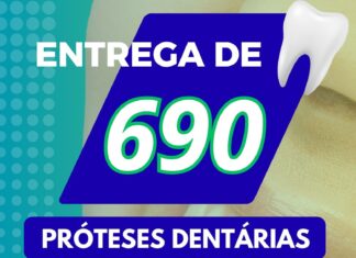 Prefeitura de Santa Terezinha faz a entrega de 690 próteses dentárias no ano de 2025