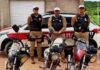 Polícia Militar apreende motocicletas adulteradas em Imaculada e Água Branca