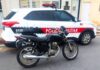 Polícia Militar apreende motocicleta com sinais de adulteração, em Tavares