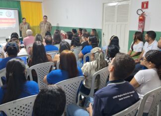 Secretaria de Educação de Santa Terezinha e 4º BBM promovem Curso de Primeiros Socorros para professores e servidores da instituição de ensino