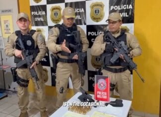Polícia Militar apreende arma de fogo, munições e dinheiro, em Catolé do Rocha