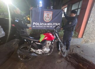 Polícia do Rio do Janeiro recupera moto roubada em João Pessoa após um mês do crime