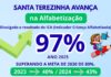 Município de Santa Terezinha tem 97% de crianças alfabetizadas na idade certa de acordo com o Ministério da Educação