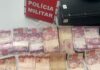 Polícia Militar age rápido e prende dupla suspeita de furto e recupera parte do dinheiro, em Teixeira