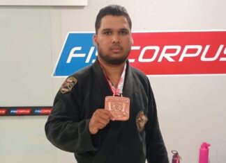 Bonfinense conquista bronze no campeonato Paraibano de Jiu-Jitsu