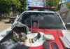 Polícia Militar apreende arma de fogo, droga e prende suspeito, em Patos
