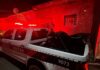 Polícia Militar apreende motocicleta durante ação contra direção perigosa, em Desterro