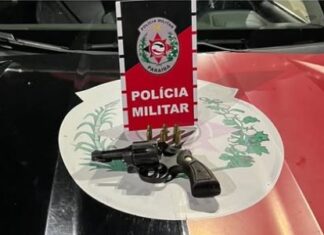 Polícia Militar prende homem por porte ilegal de arma de fogo, em Coremas