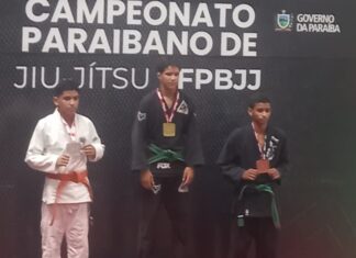 Santerezinhense conquista medalha de bronze no Campeonato Paraibano de Jiu-Jitsu 2026