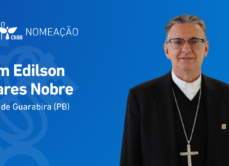 Papa Leão XIV nomeia dom Edilson Soares Nobre como bispo da diocese de Guarabira