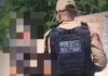 Polícia Militar conduz suspeito após tentativa de homicídio, em Itaporanga