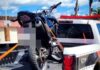 Polícia Militar apreende motocicleta com sinais de adulteração, em Aguiar