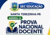 Município de Santa Terezinha faz adesão a Prova Nacional Docente (PND)