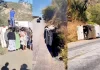 Veículo de transporte alternativo perde os freios na Serra do Teixeira e motorista evita acidente