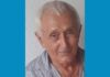 Família comunica o falecimento de José Soares de Lima (Zé Mendes)