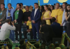 Sem anunciar vice, PL lança candidatura de Flávio Bolsonaro à Presidência da República em convenção