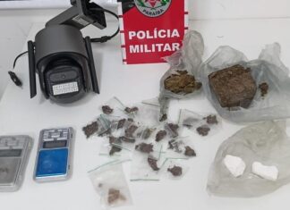 Drogas, balanças de precisão e câmera são apreendidos, em Areia de Baraúnas