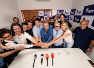Lupi oficializa apoio do PDT a Cícero para o Governo da Paraíba