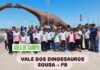 Alunos de Escolas do Campo de Santa Terezinha frequentam aula de campo no Vale dos Dinossauros, em Sousa