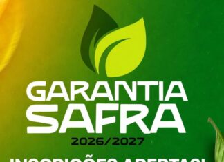 Prefeitura de São José do Bonfim divulga o calendário das inscrições do Garantia-Safra 2026/2027