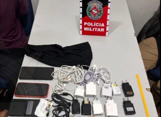 Polícia Militar localiza homem com materiais de possível entrada irregular no Presídio Romero Nóbrega, em Patos