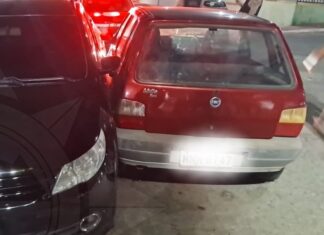 Polícia Militar flagra motorista embriagado após colisão com veículo estacionado, em Santa Terezinha